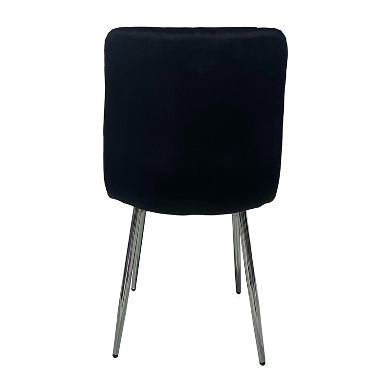 black chairs